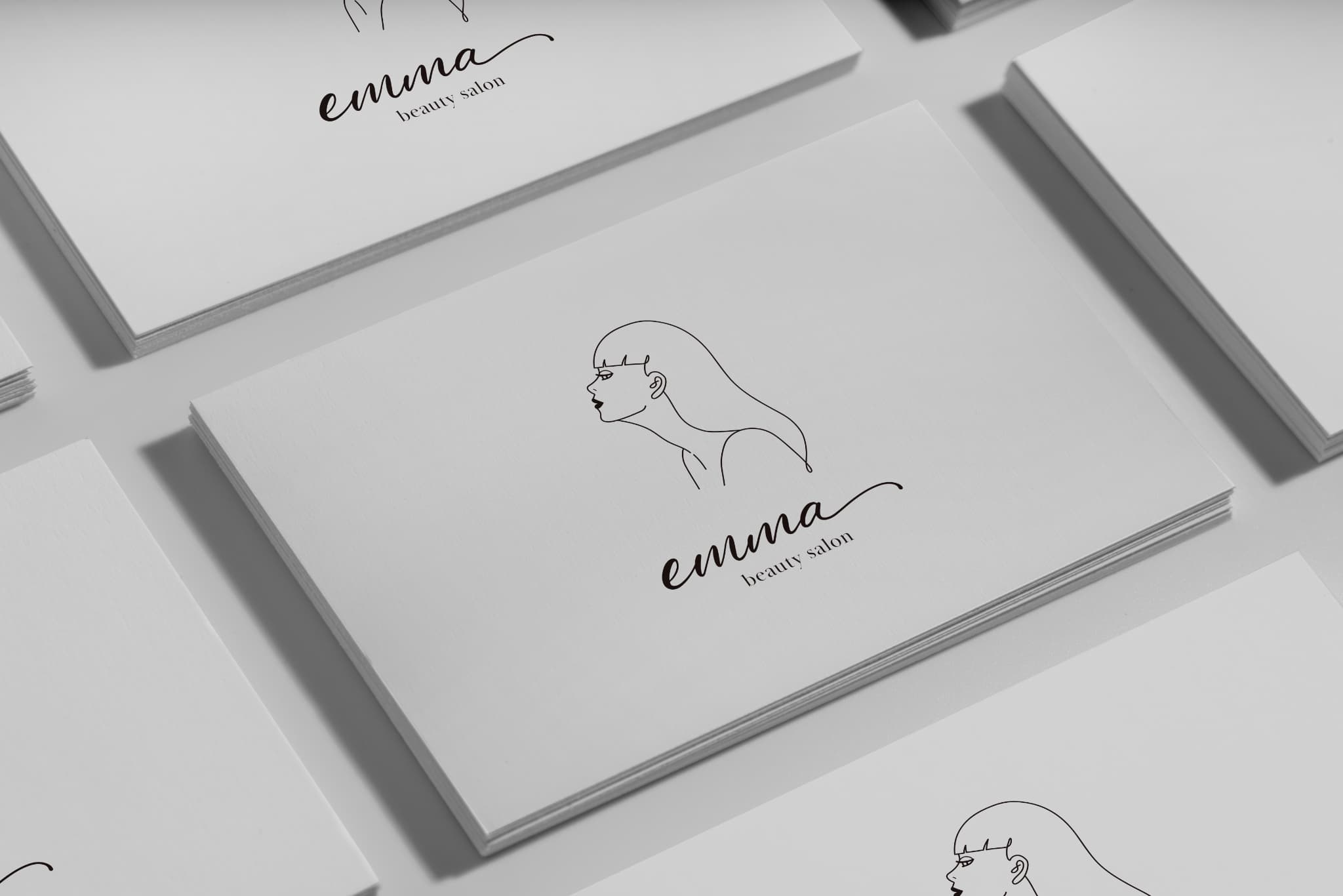 イラスト付きロゴ