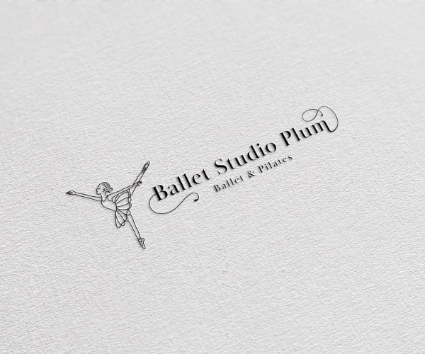Ballet Studio Plum様ロゴサンプル