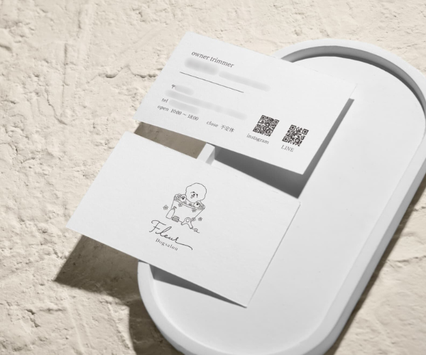 Fleur様ロゴ・カードサンプル